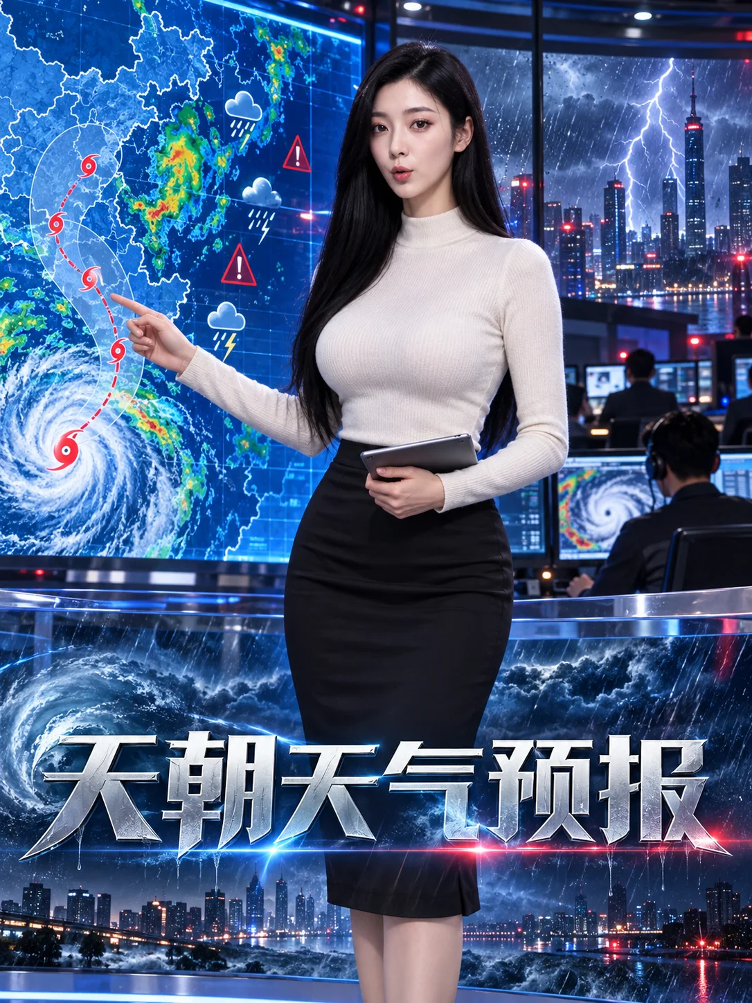 สาวพยากรณ์อากาศ (天朝天气预报)